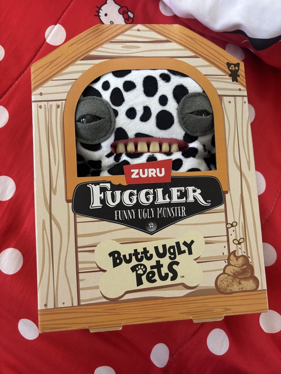Zuru Other - ZURU Fuggler Butt Ugly Pets Dalmatian Plush - Black & White
